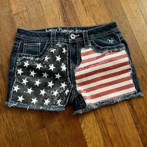 Justice Flag Shorts